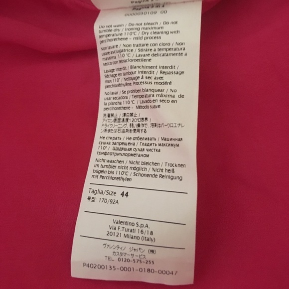 Vintage RED VALENTINO designer Collarless Peplum Jacket Blazer ruffle coquette 4 - Picture 3 of 6